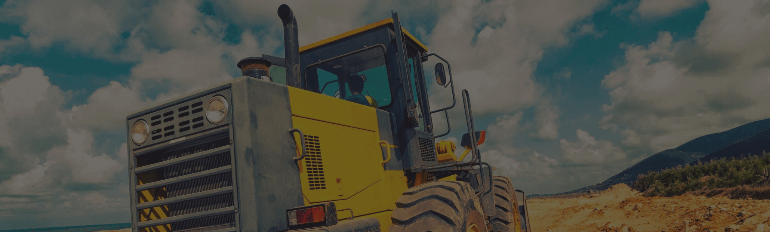 Heavy construction machinery available for sale at Dawood Ahmed FZE in Jebel Ali, Dubai
